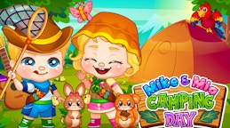 Mike and Mia Camping Day