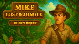 Mike Lost in Jungle - Hidden Object