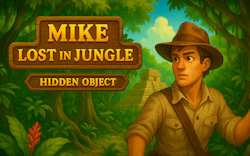 Mike Lost in Jungle - Hidden Object