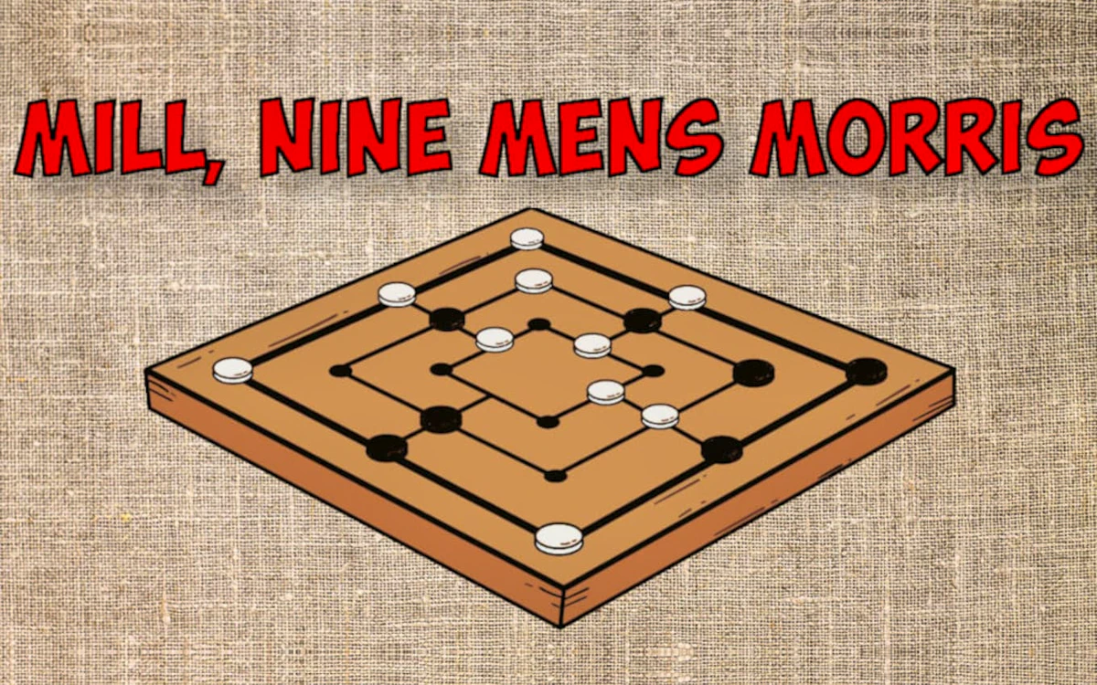 Play Mill Nine Mens Morris — free online Board game