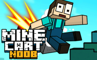 Mine Cart Noob game cover