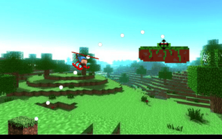 Mineblock Helicopter Adventure game cover