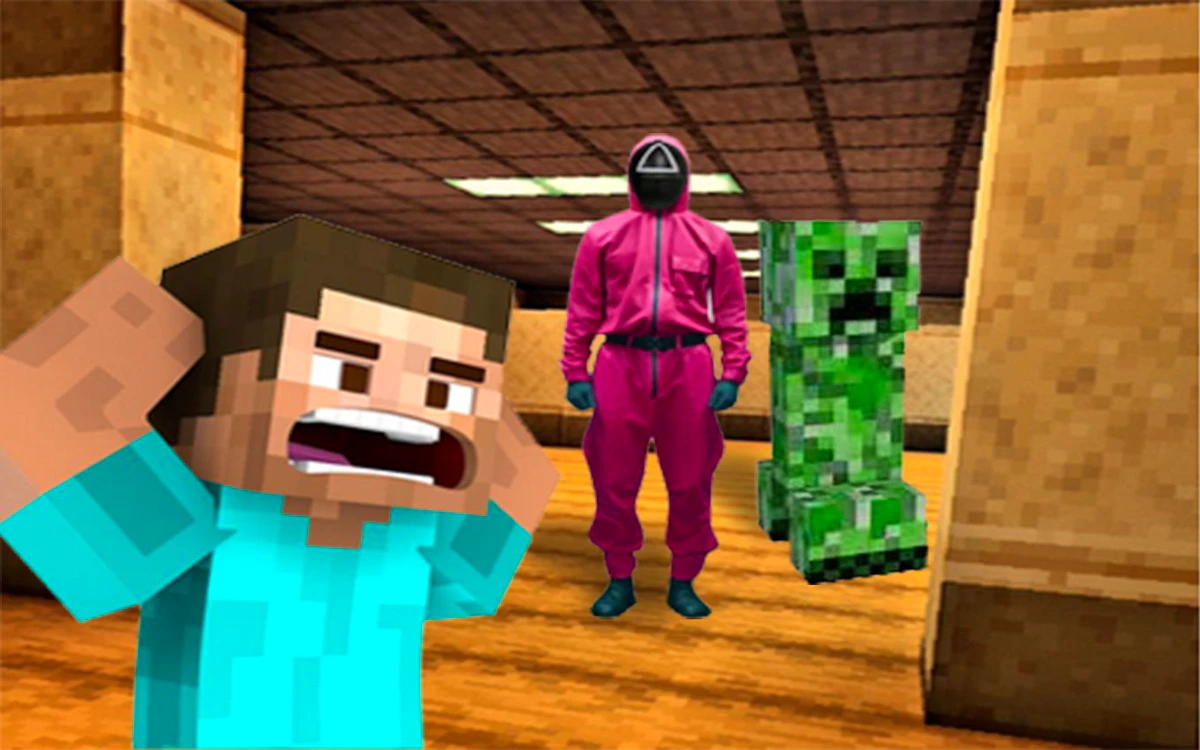Play Minecraft Backrooms Squid Game Escape 2 — free online Escape game