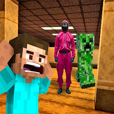Minecraft Backrooms Squid Game Escape 2 By Gamepix