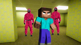Minecraft Backrooms Squid Game Escape