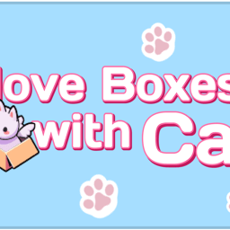 Move Boxes with Cat Online puzzle Games on taptohit.com