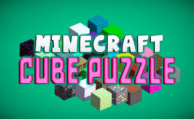 Mincraft Cube Puzzle game