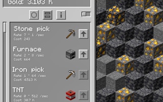 Minecraft Gold Clicker