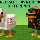 Minecraft Lava Chicken Difference