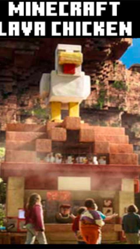 Minecraft Lava Chicken
