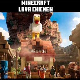 Minecraft Lava Chicken