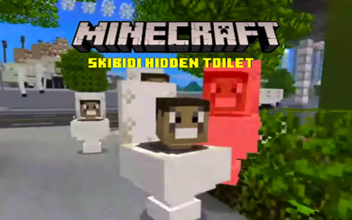 Play Minecraft Skibidi Hidden Toilet — free online Skibidi Toilet game