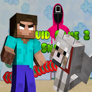 Minecraft Squid Game Worm.io Thumbnail