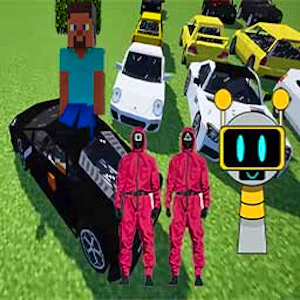Minecraft Squid Sprunki Drift Multiplayer Thumbnail