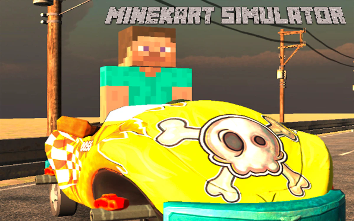Play Minekart Simulator — free online Racing game
