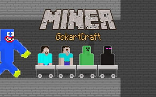Miner Gokartcraft - 4 Player game cover
