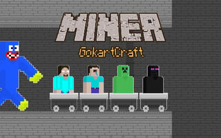 Miner Gokartcraft - 4 Player game cover