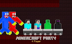 Minercraft Party - 4 Player game cover