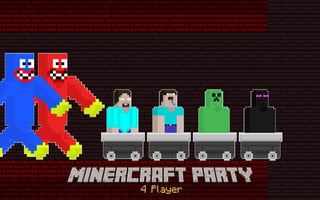 Minercraft Party - 4 Player game cover