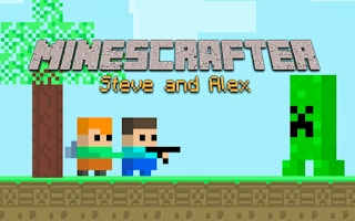 Minescrafter: Steve And Alex game cover