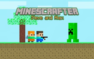 Minescrafter - Steve And Alex game cover