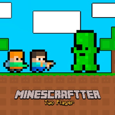 Minescraftter Two Player By Gamepix