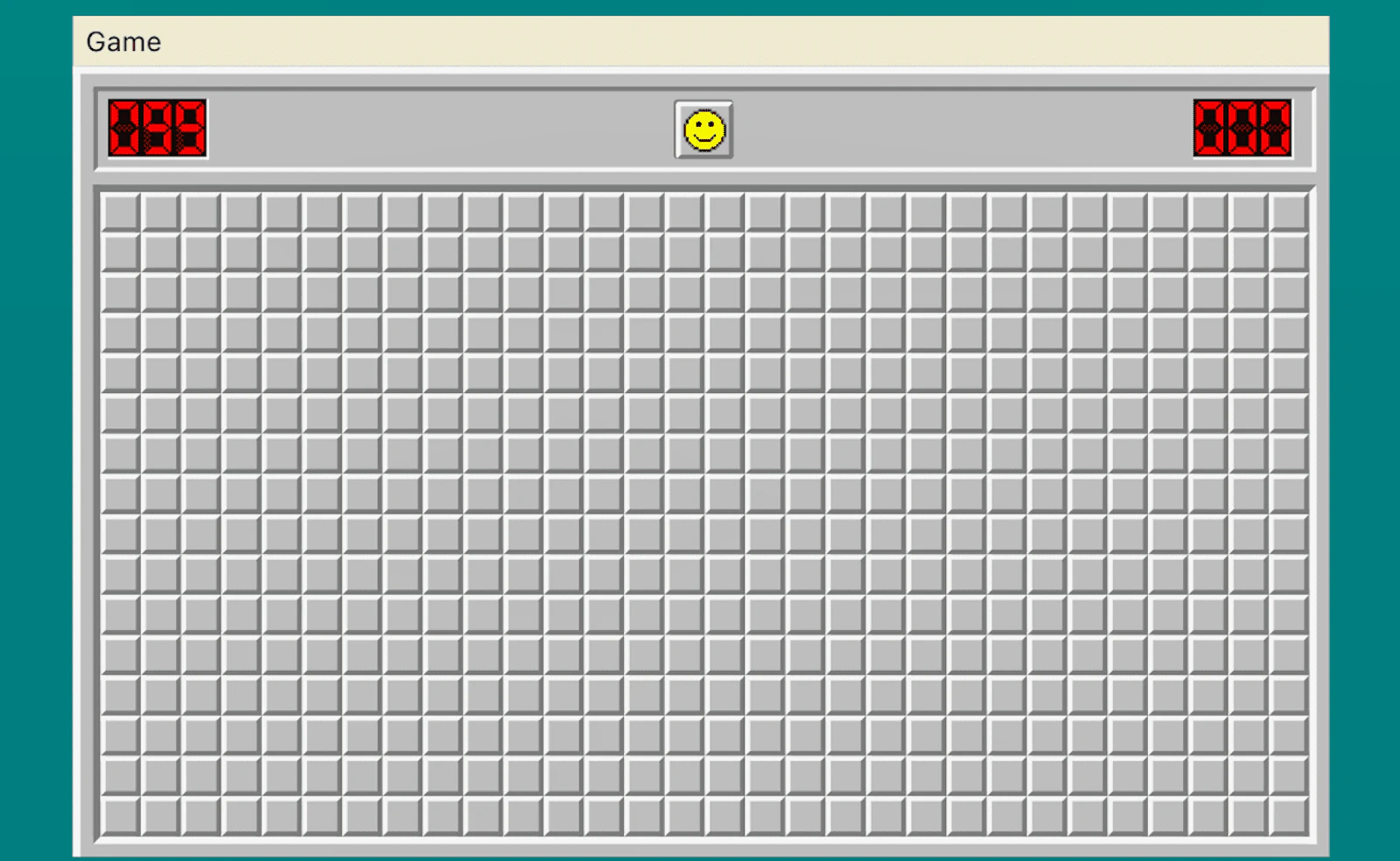 Minesweeper — free online thinky game on Glaze Games