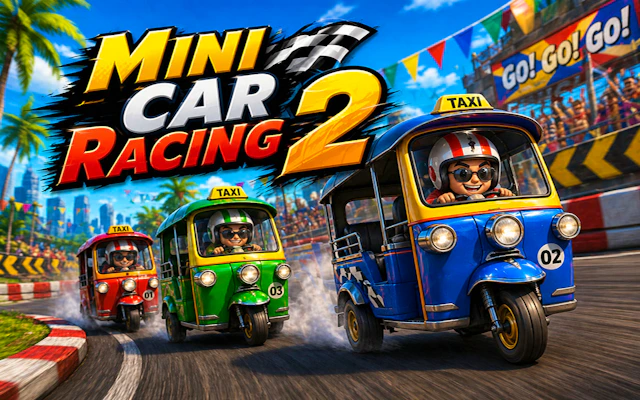 Mini Car Racing 2 game thumbnail