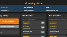 Mining Clicker