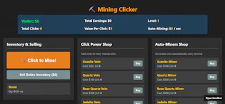 Mining Clicker