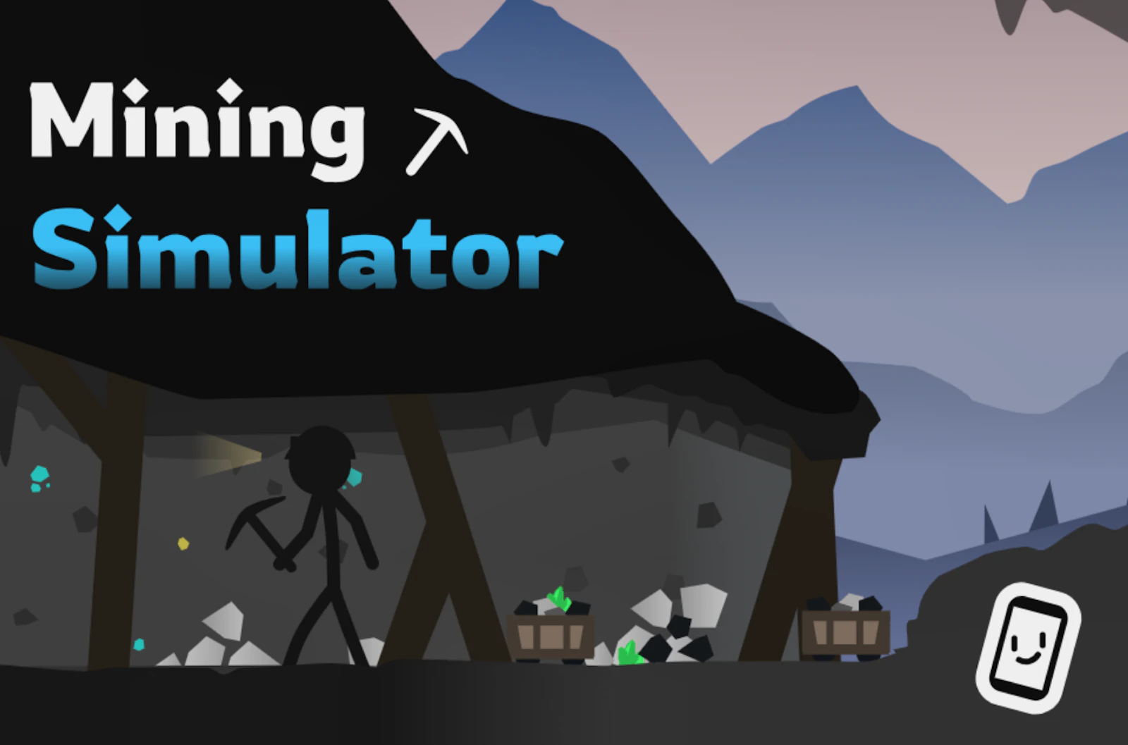 Mining Simulator — free online clicker game on Glaze Games