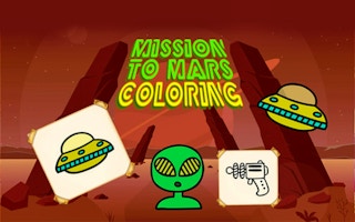 Mission To Mars Coloring game cover