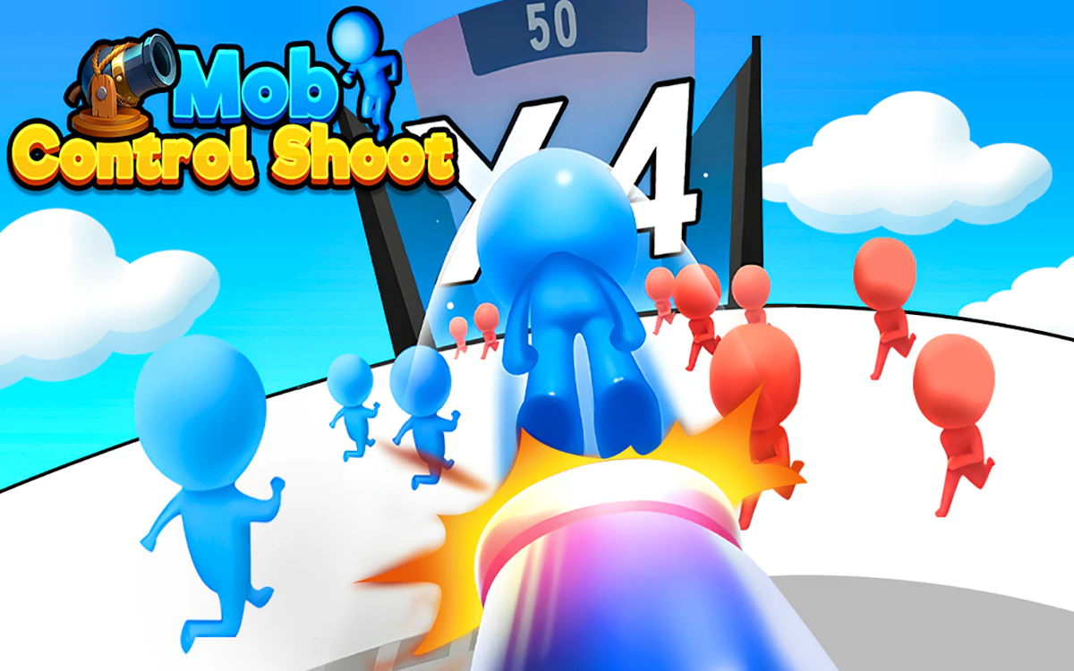 Play Mob Control Shoot — free online Casual game