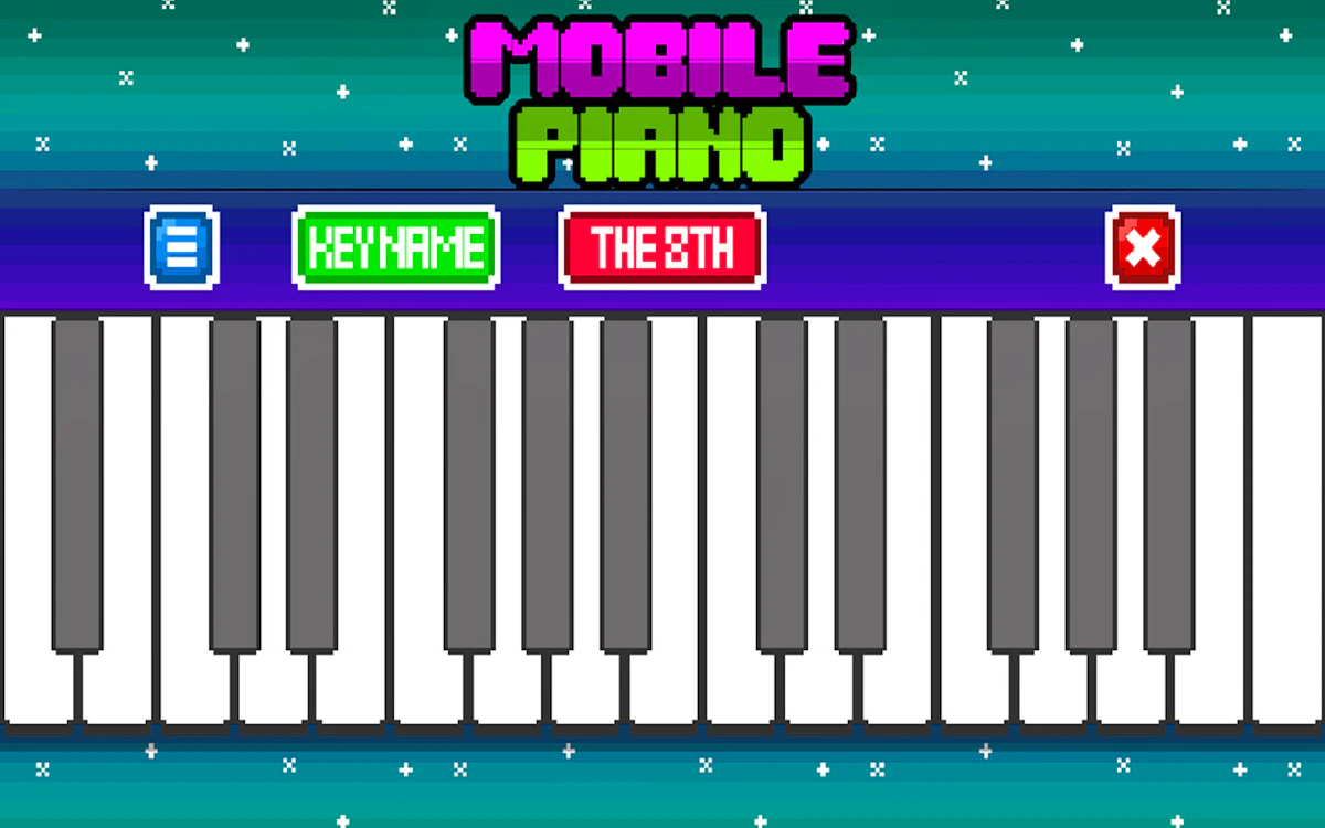 Play Mobile Piano — free online Piano game