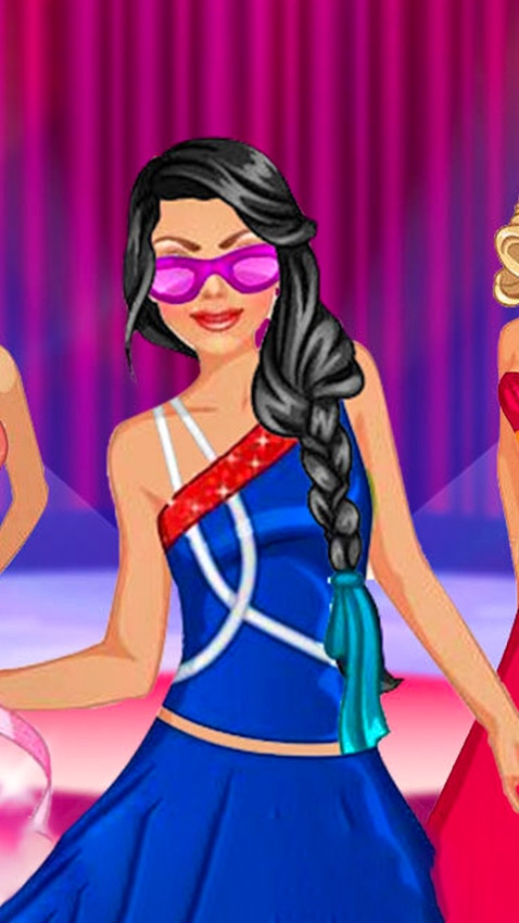 Model Dress Up Makeover Games