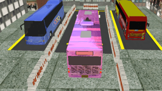 Modern Bus Parking Advance Bus Games game cover