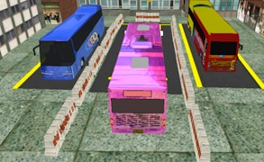 Modern Bus Parking Advance Bus Games