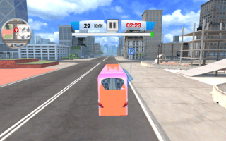Modern City Bus Simulator game cover