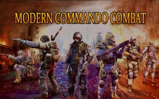 Modern Commando Combat game cover