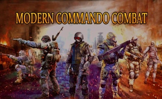 Modern Commando Combat game cover