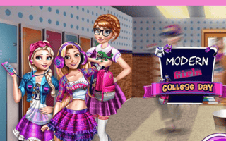 Modern Girls College Day game cover