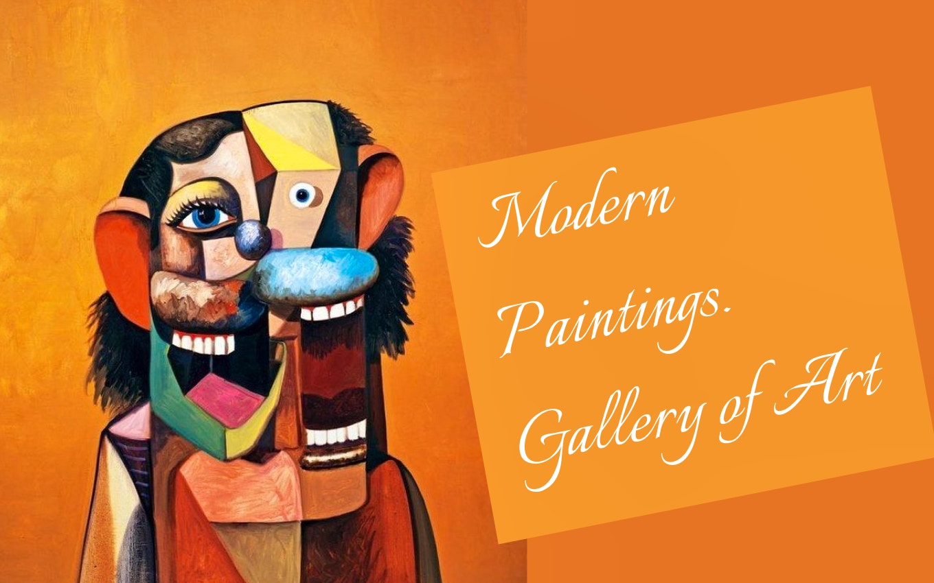 Modern Paintings. Gallery of Art