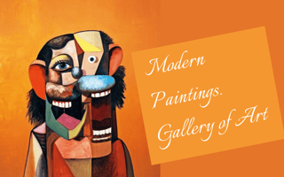 Modern Paintings. Gallery of Art