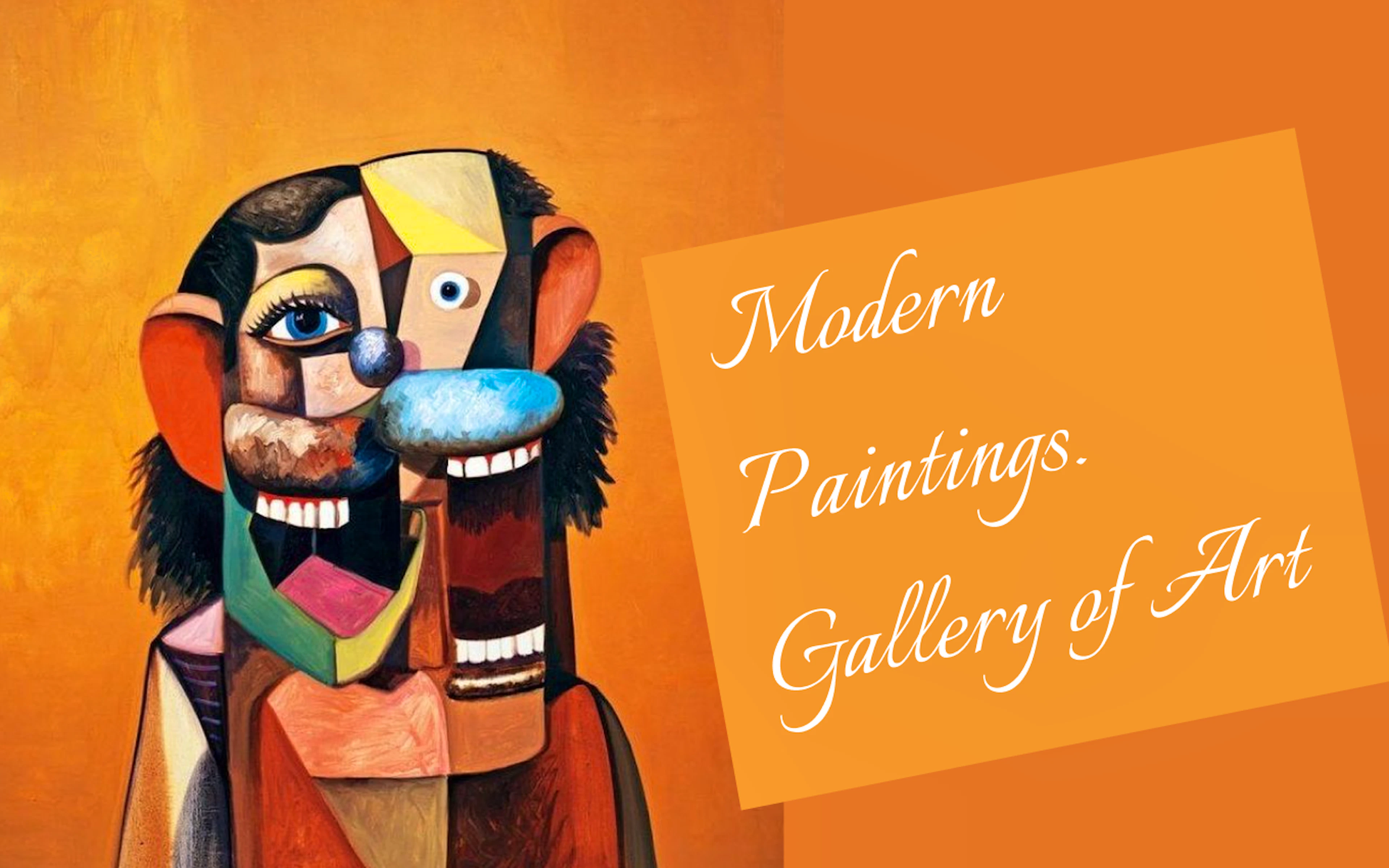 Modern Paintings. Gallery of Art