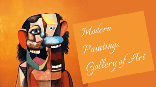 Modern Paintings. Gallery of Art