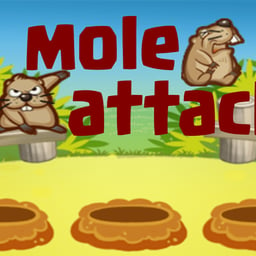 Juega gratis a Mole Attack
