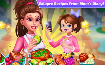 Mom's Diary Cooking Games icon