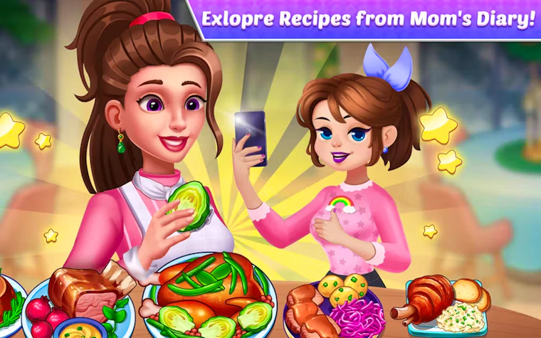 Mom's Diary Cooking Games game thumbnail