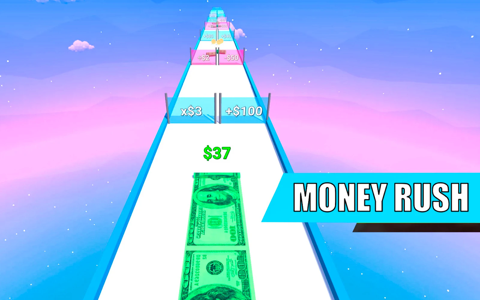 Money Rush — free online clicker game on Glaze Games