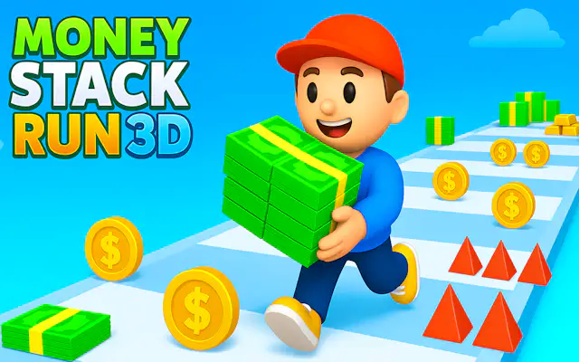 मनी स्टॅक रन 3D